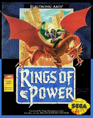 Rings of Power - Sega Genesis Game