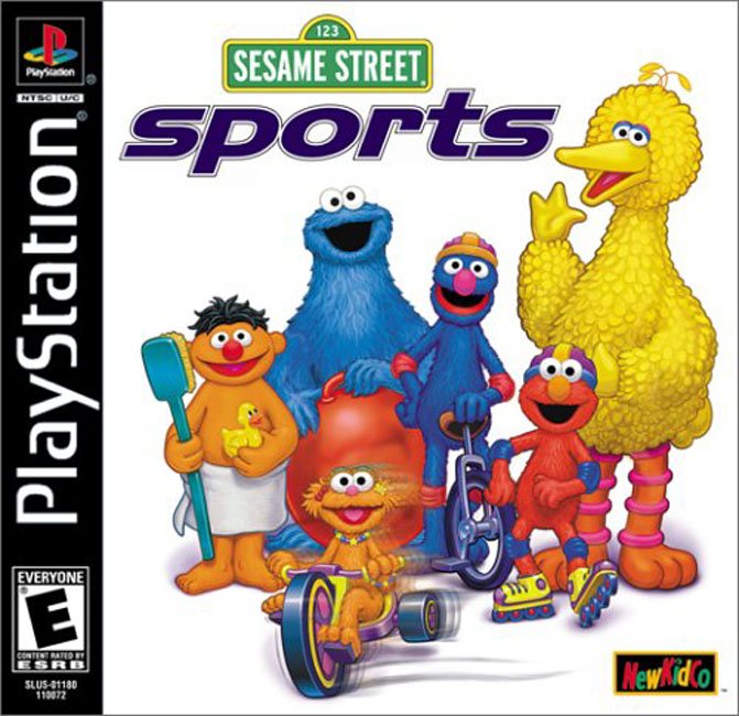 Sesame Street Sports - PS1 Game