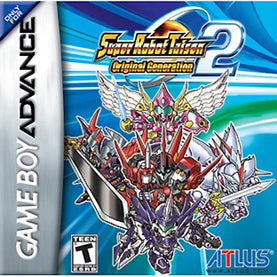Super Robot Taisen Original Generation 2 - GBA Game