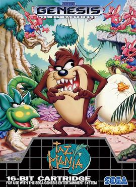 Taz-Mania - Sega Genesis Game