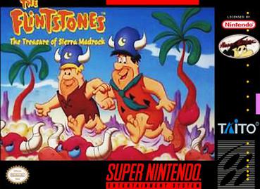 The Flintstones Treasure of Sierra Madrock - SNES Game