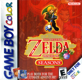 Zelda Oracle of Seasons - Gameboy Color Game