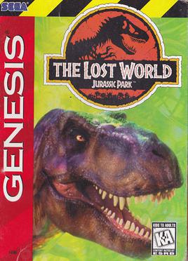 Lost World Jurassic Park - Sega Genesis Game