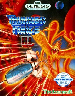 Thunder Force III - Sega Genesis Game