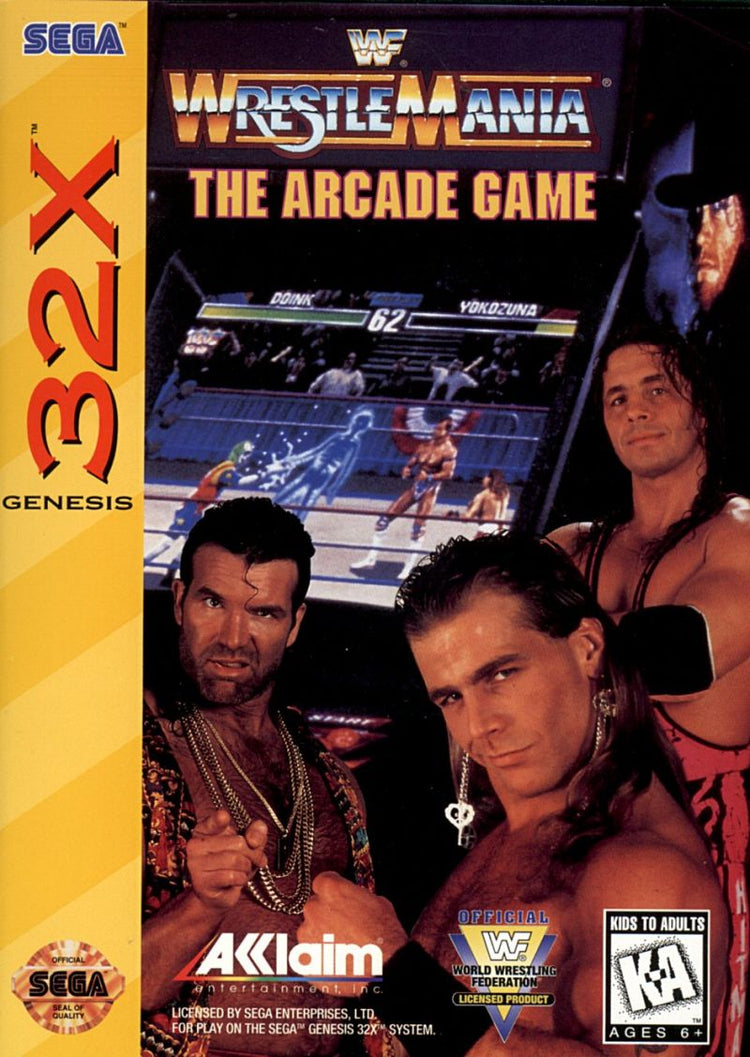 WWF Wrestlemania: Arcade Game - Sega 32X Game