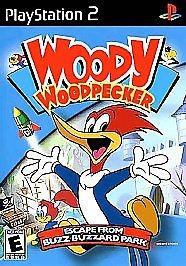 Woody Woodpecker: Escape From Buzz Buzzard Park - PS2 Game