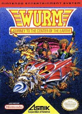 Wurm Journey to the Center of the Earth - NES Game