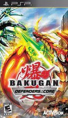 Bakugan: Defenders of the Core - PSP Game front cover