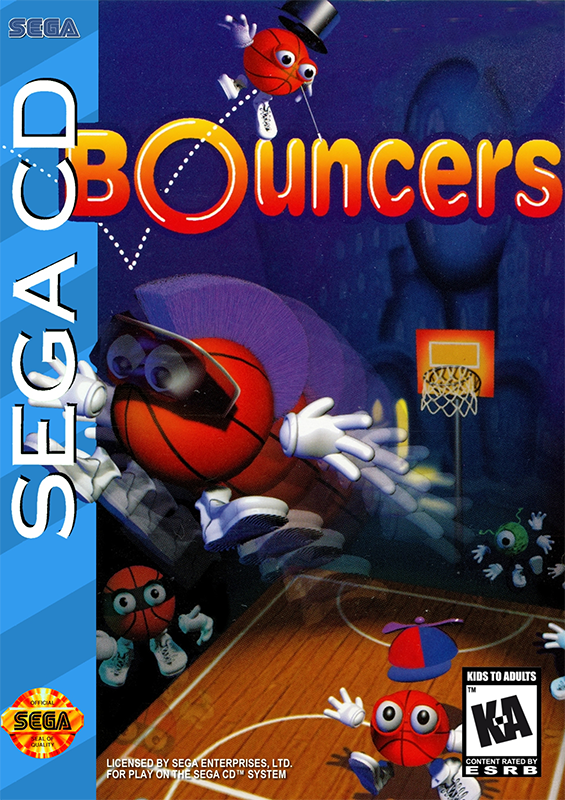 Bouncers - Sega CD Game