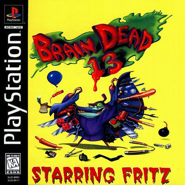 Brain Dead 13 - PS1 Game