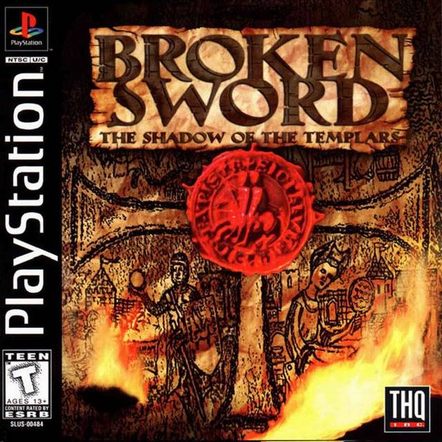 Broken Sword The Shadow of the Templars - PS1 Game