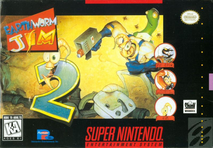 Earthworm Jim 2 - SNES Game