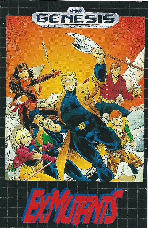 Ex-Mutants - Sega Genesis Game