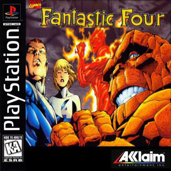 Fantastic 4 - PS1 Game