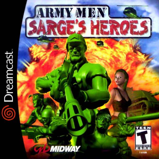 Army Men Sarge's Heroes - Sega Dreamcast Game