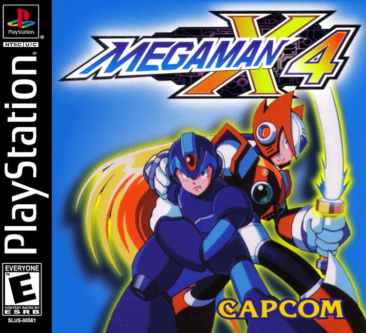 Mega Man X4 - PS1 Game