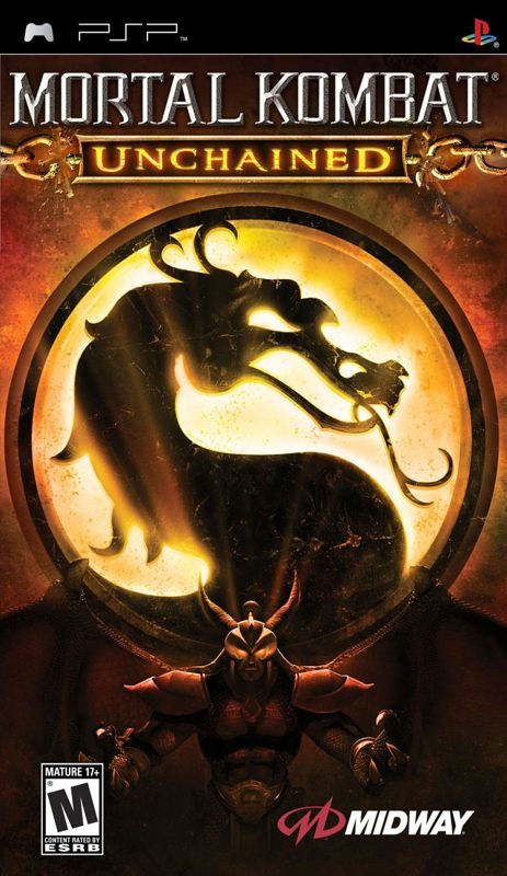 Mortal Kombat Unchained - PSP Game front cover