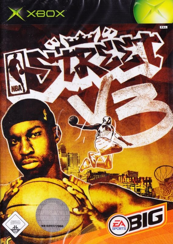 NBA Street Vol 3 - Xbox Game front cover