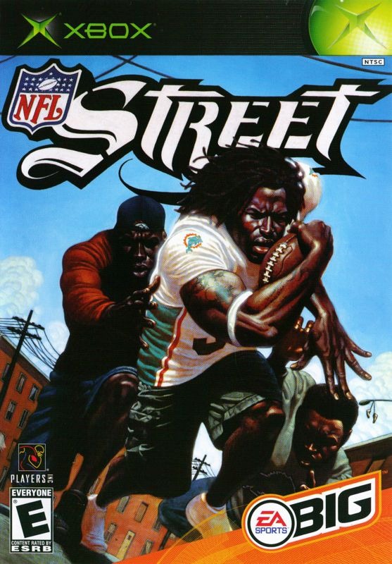 NFL Street - Xbox Game front cover