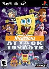 Nicktoons Attack of the Toybots - PS2 Game front cover