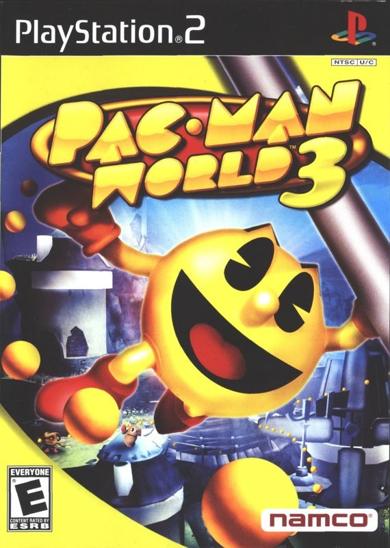 Pac-Man World 3 - PS2 Game front cover