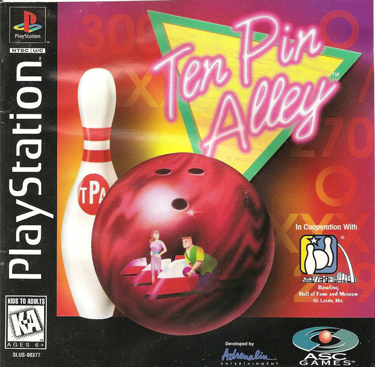 Ten Pin Alley - PS1 Game