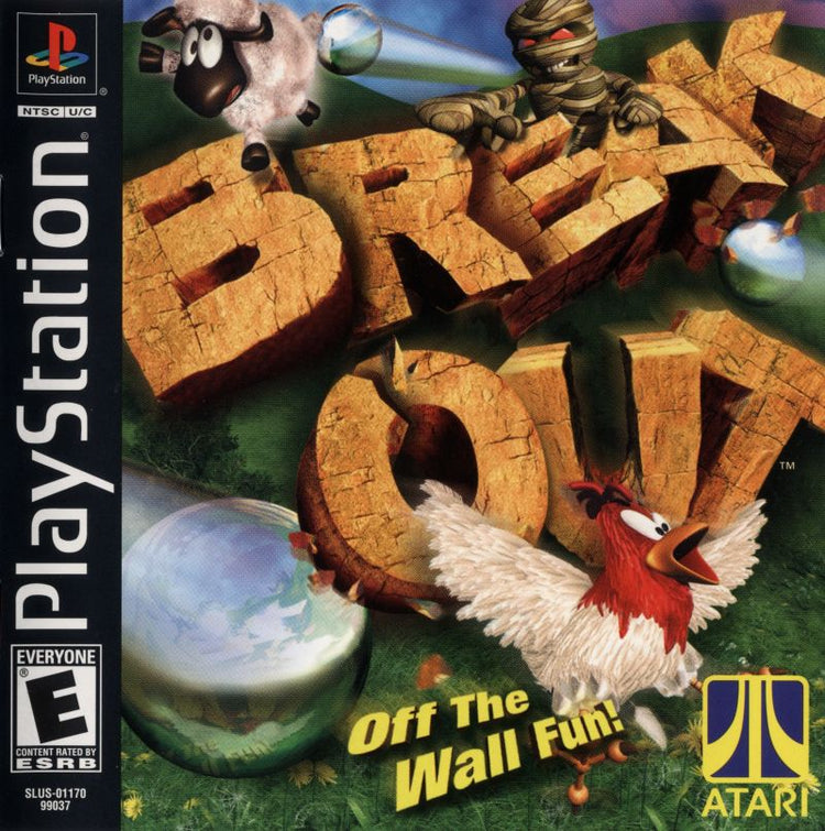 Breakout - PS1 Game