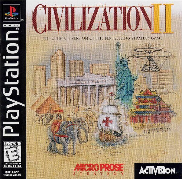Civilization II - PS1 Game