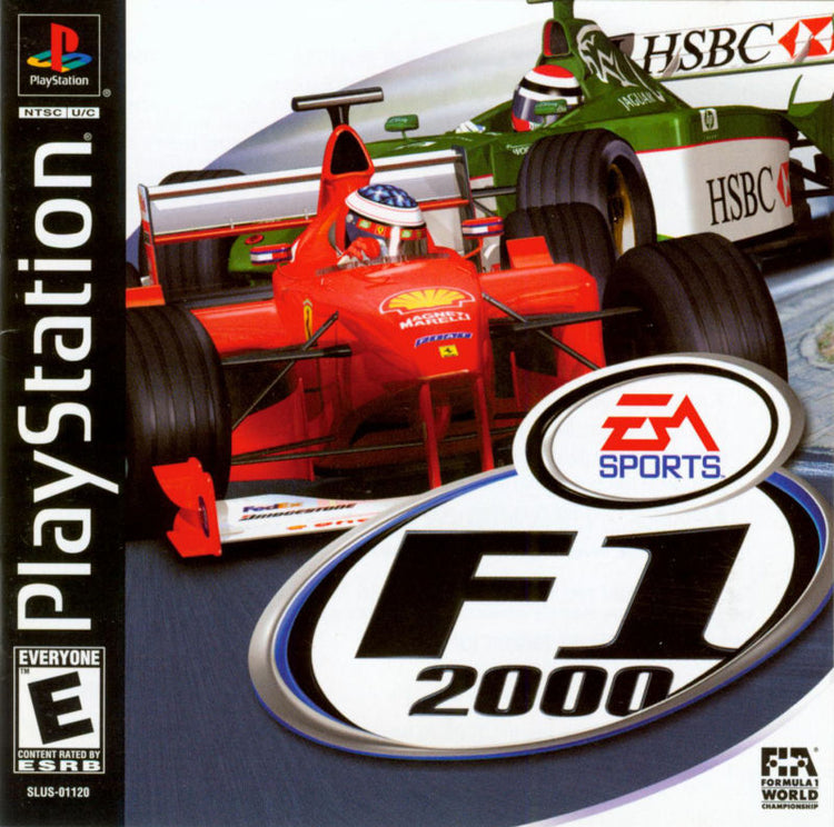 F1 2000 - PS1 Game