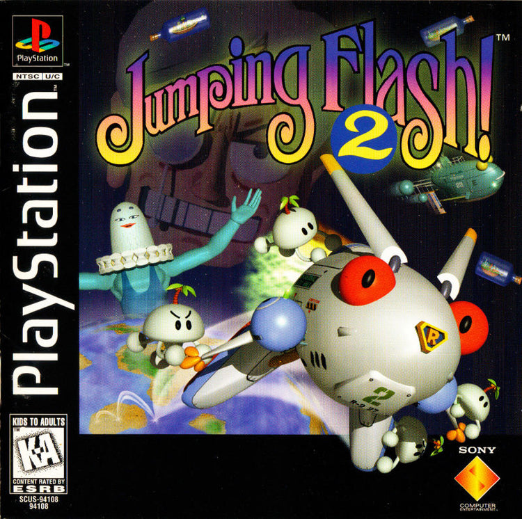Jumping Flash - PS1 Game