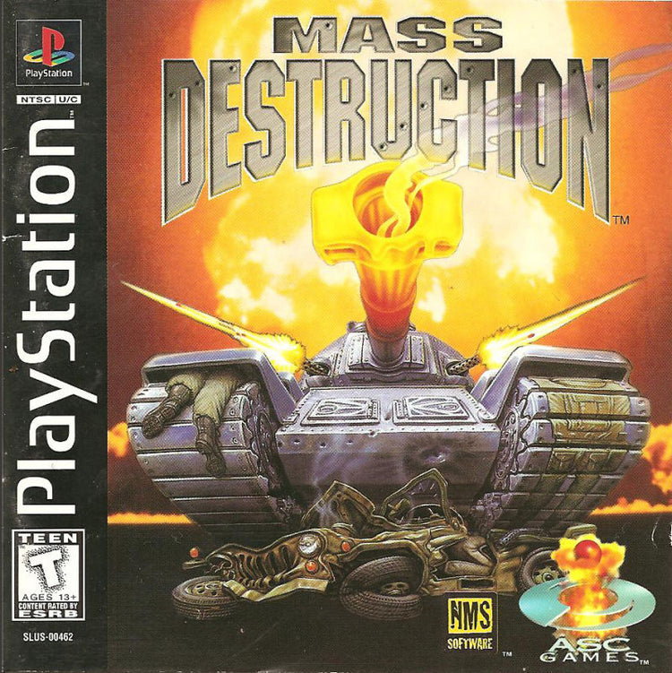 Mass Destruction - PS1 Game