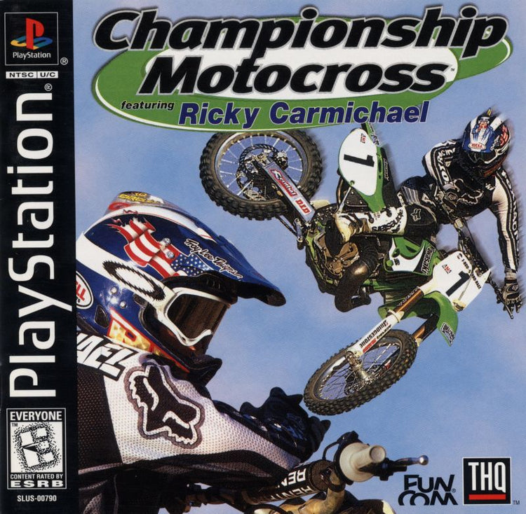 Championship Motocross - PS1 Game