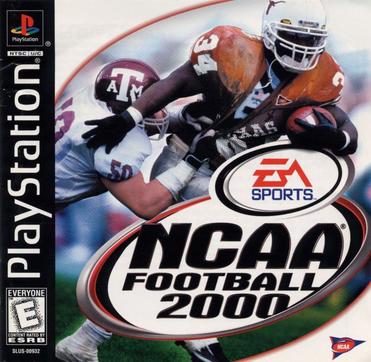 NCAA Football 2000 - PS1 Game