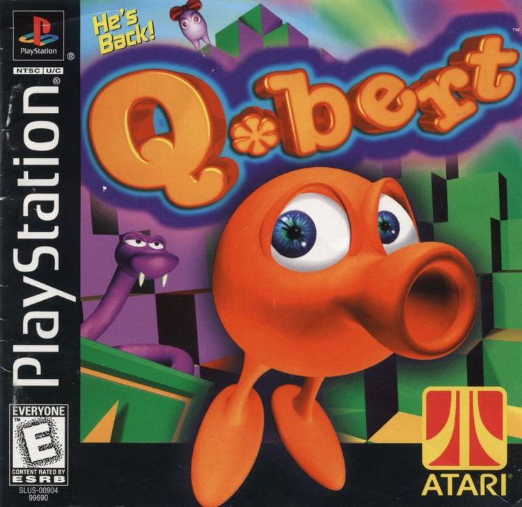Q*bert - PS1 Game
