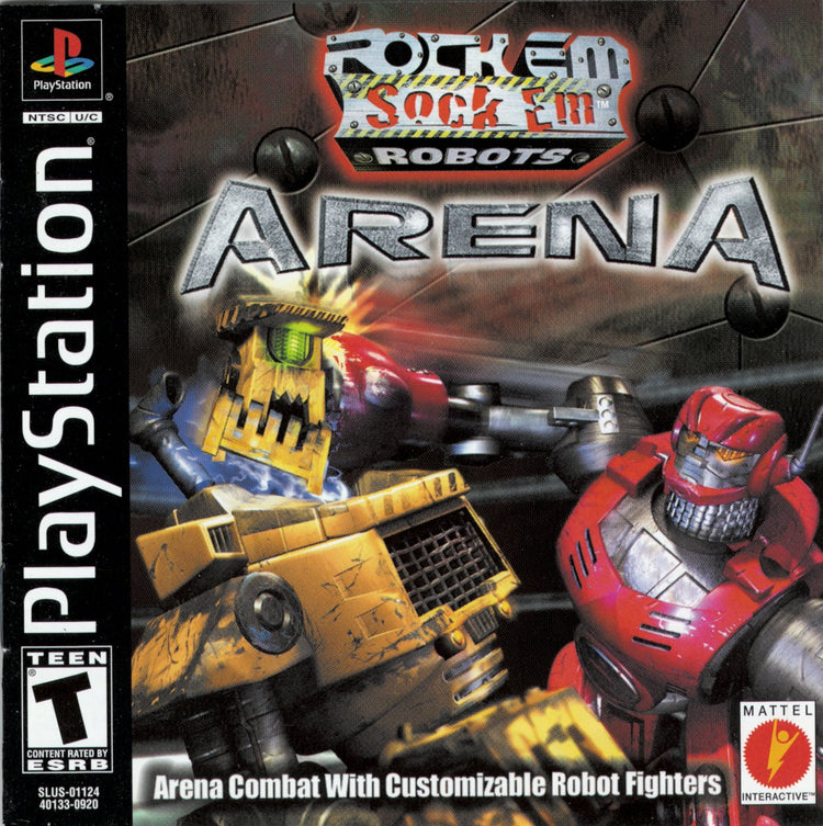 Rock em Sock em Robots Arena - PS1 Game