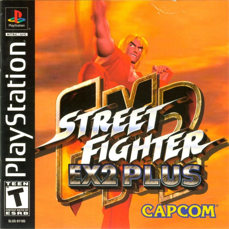 Street Fighter EX 2 Plus - PS1 Game