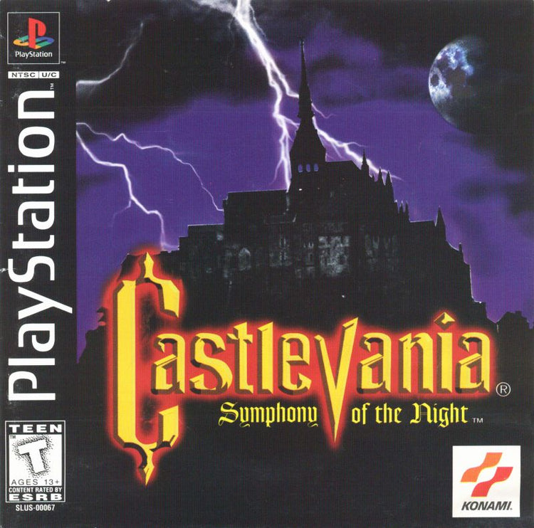 Castlevania Symphony of the Night - PS1 Game