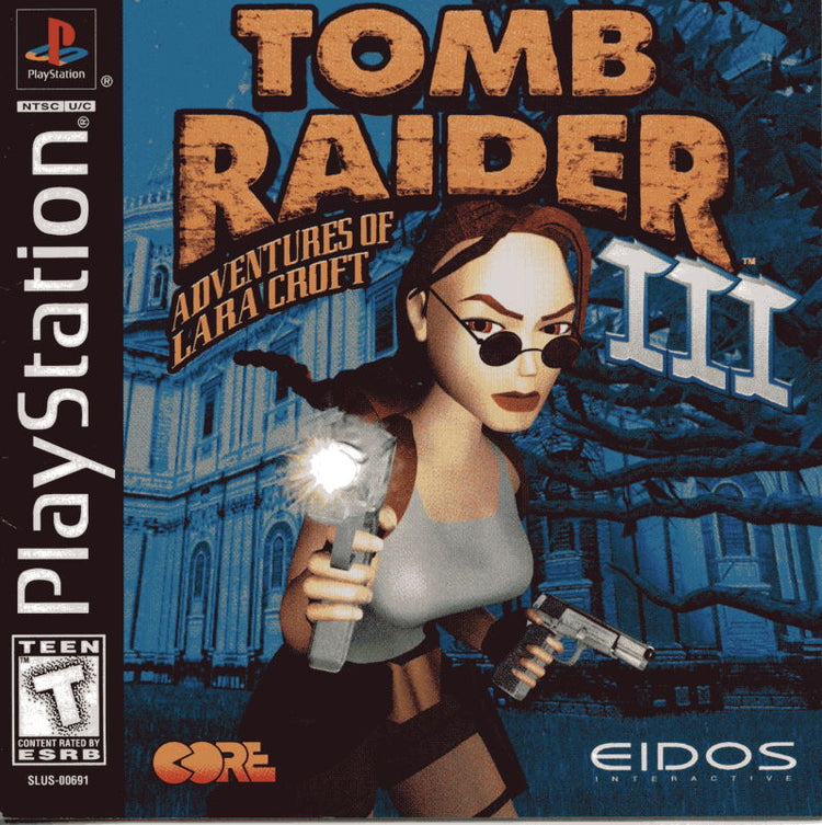 Tomb Raider III - PS1 Game
