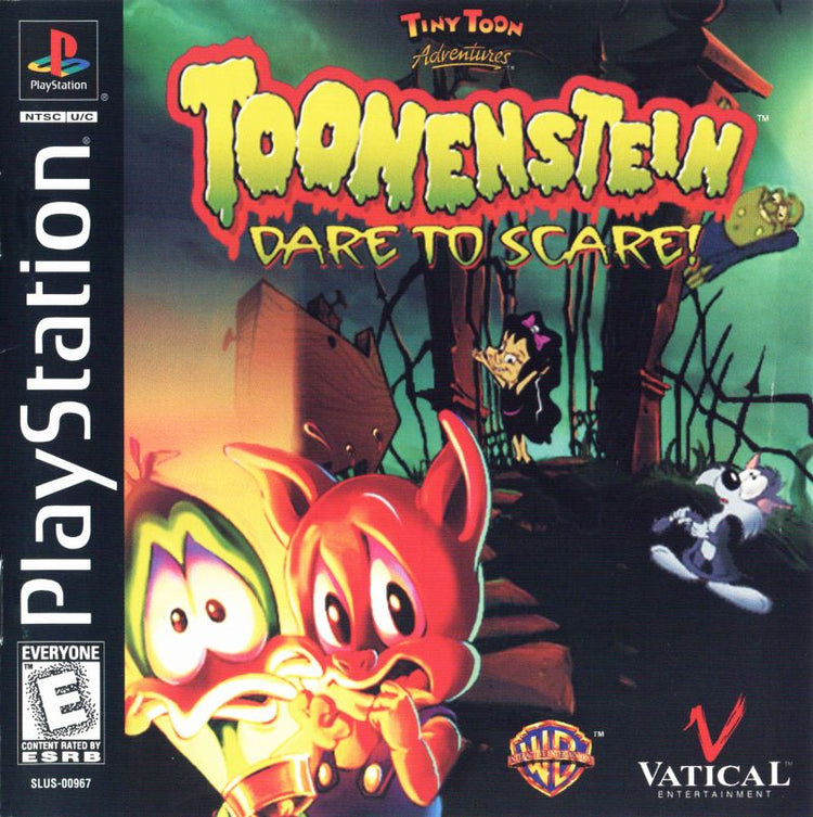 Toonenstein Dare to Scare - PS1 Game