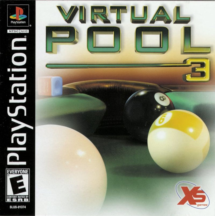 Virtual Pool 3 - PS1 Game