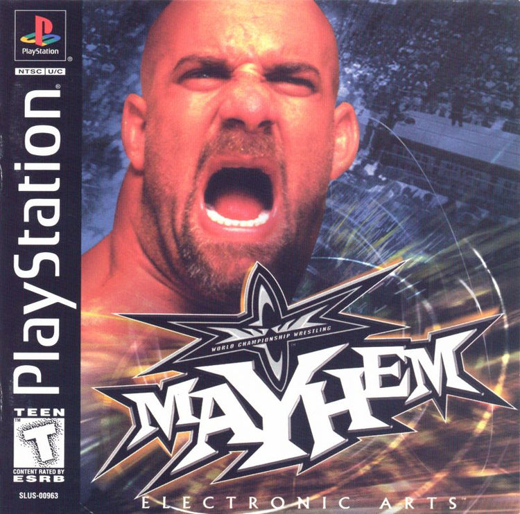 WCW Mayhem - PS1 Game
