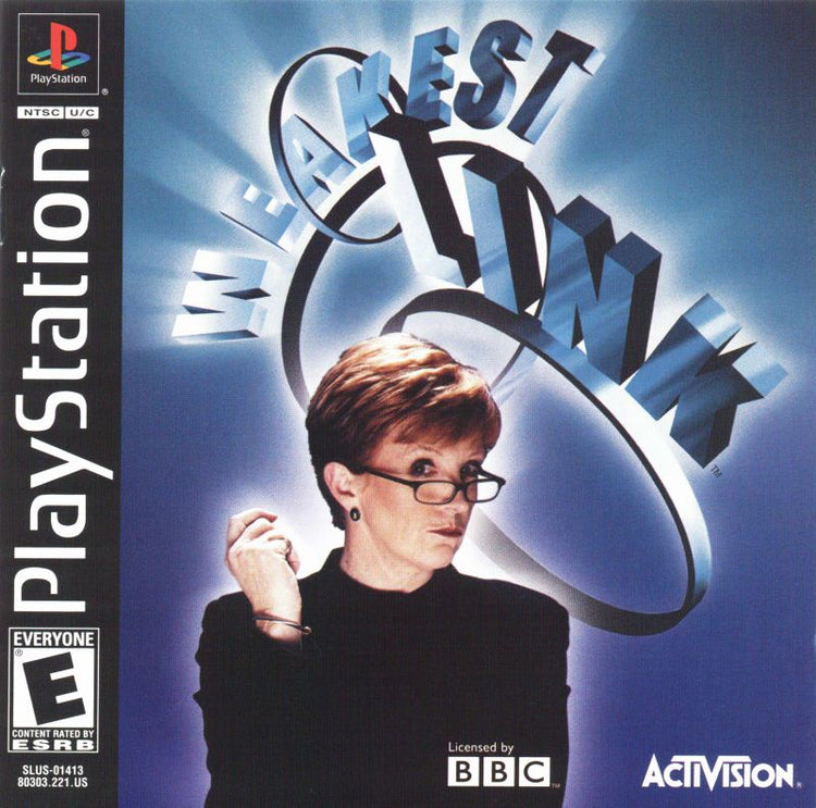 Weakest Link - PS1 Game