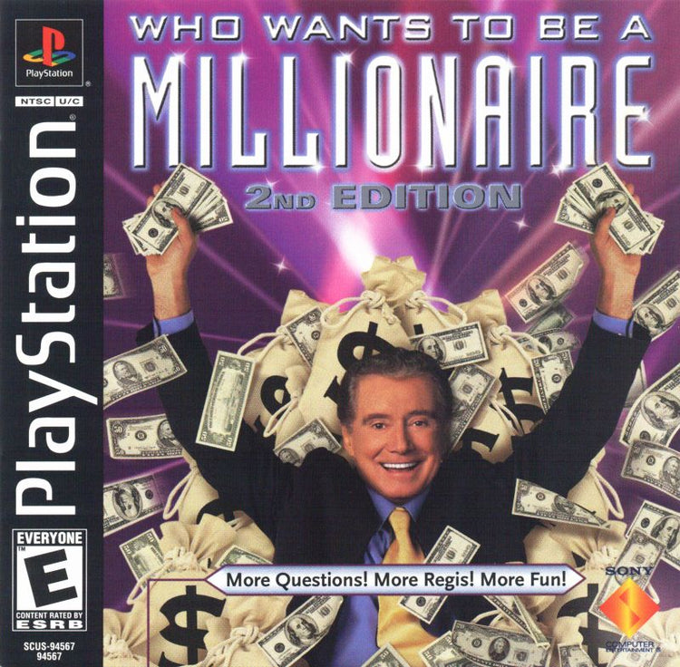 Who Wants To Be A Millionaire 2nd Edition - PS1 Game