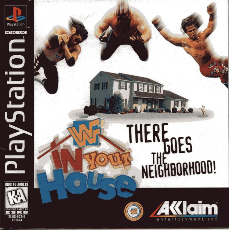 WWF In Your House - PS1 Game