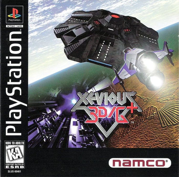 Xevious 3D/G+ - PS1 Game
