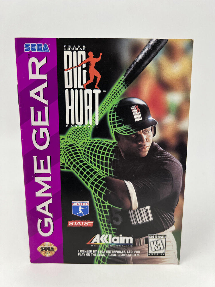 Frank Thomas Big Hurt Baseball - Sega Genesis Game