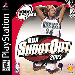 NBA ShootOut 2003 - PS1 Game