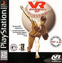 VR Baseball '97 - PS1 Game