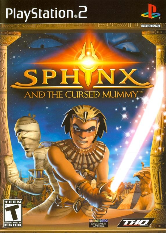 Sphinx and the Cursed Mummy - PS2 Game front cover