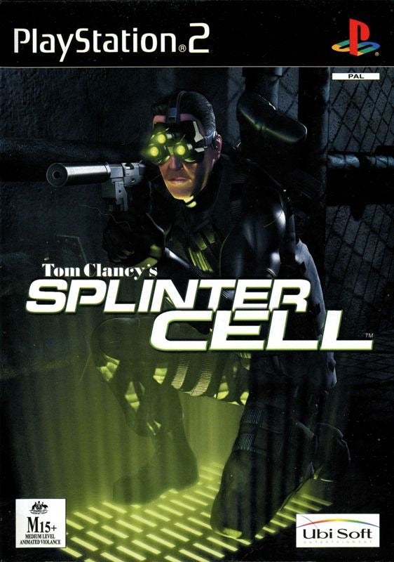 Splinter Cell - PS2 Game front cover